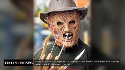 Freddy Krueger Creep Scares Parents and Children