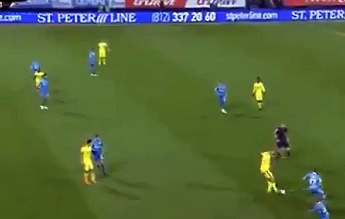 Гол Максимова Зенит 1 - 1  Анжи 24.10.2015