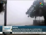 México: huracán Patricia se degrada a categoría 2