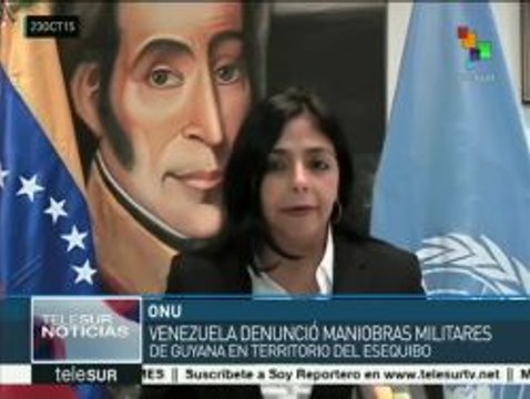 Venezuela denuncia ante ONU maniobras militares de Guyana en Esequibo