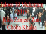 jaloos 10 muharram 2015 Kids zanjeer zani choha khalsa