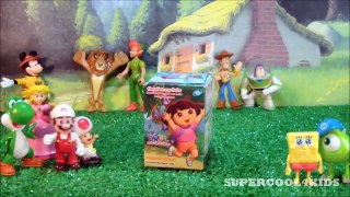 Go Diego Go! Dora the Explorer Kinder Surprise Chocolate Egg Unboxing