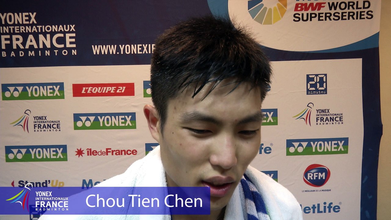 A chaud : Chou Tien Chen - 1/2 finale