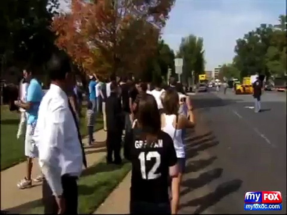 Transformers 3 Bumblebee Camaro Crashes while filming in DC