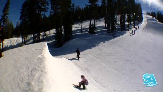 How to do Miller Flips on a snowboard (Regular) Handplants Snowboard Addiction Free Sectio