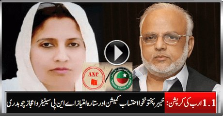 1.1 Billion Corruption: KPK Ehtesab Commission & Sitara Imtiaz ANP Senator