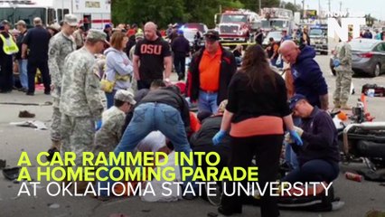 Oklahoma State University Parade Car Crash Kills At Least 3