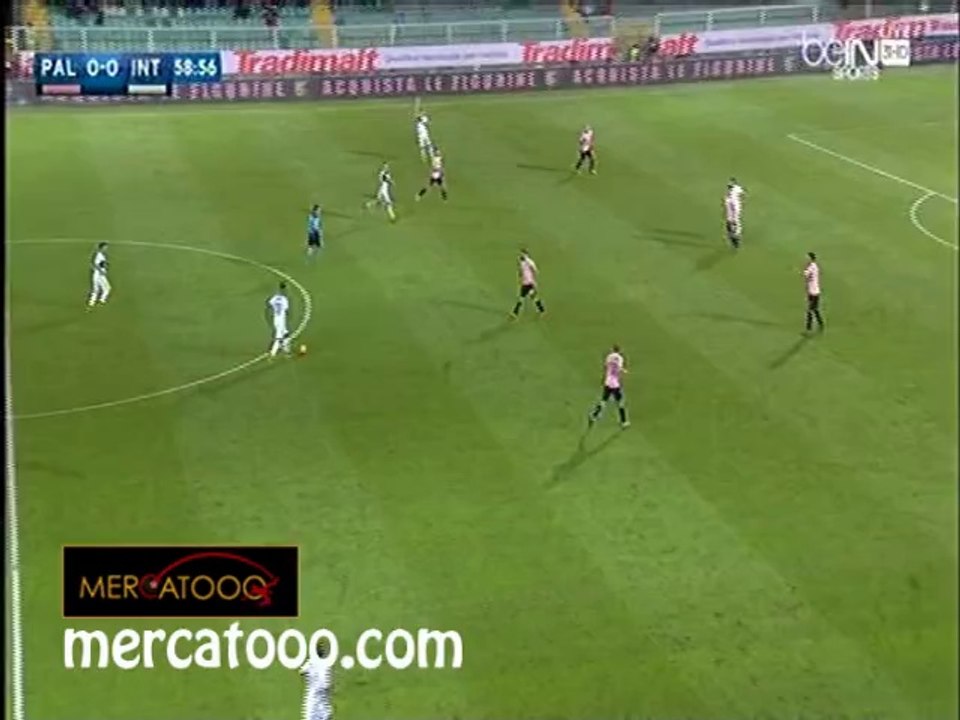 اهداف مباراة - باليرمو 1-1 إنتر ميلان