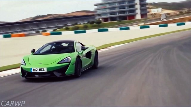 NA PISTA Mantis Green McLaren 570S Coupe 2016 3.8 V8 Biturbo 570 cv 61,2 mkgf 328 kmh 0-100 kmh 3,2 s 1.313 kg @ 60 FPS
