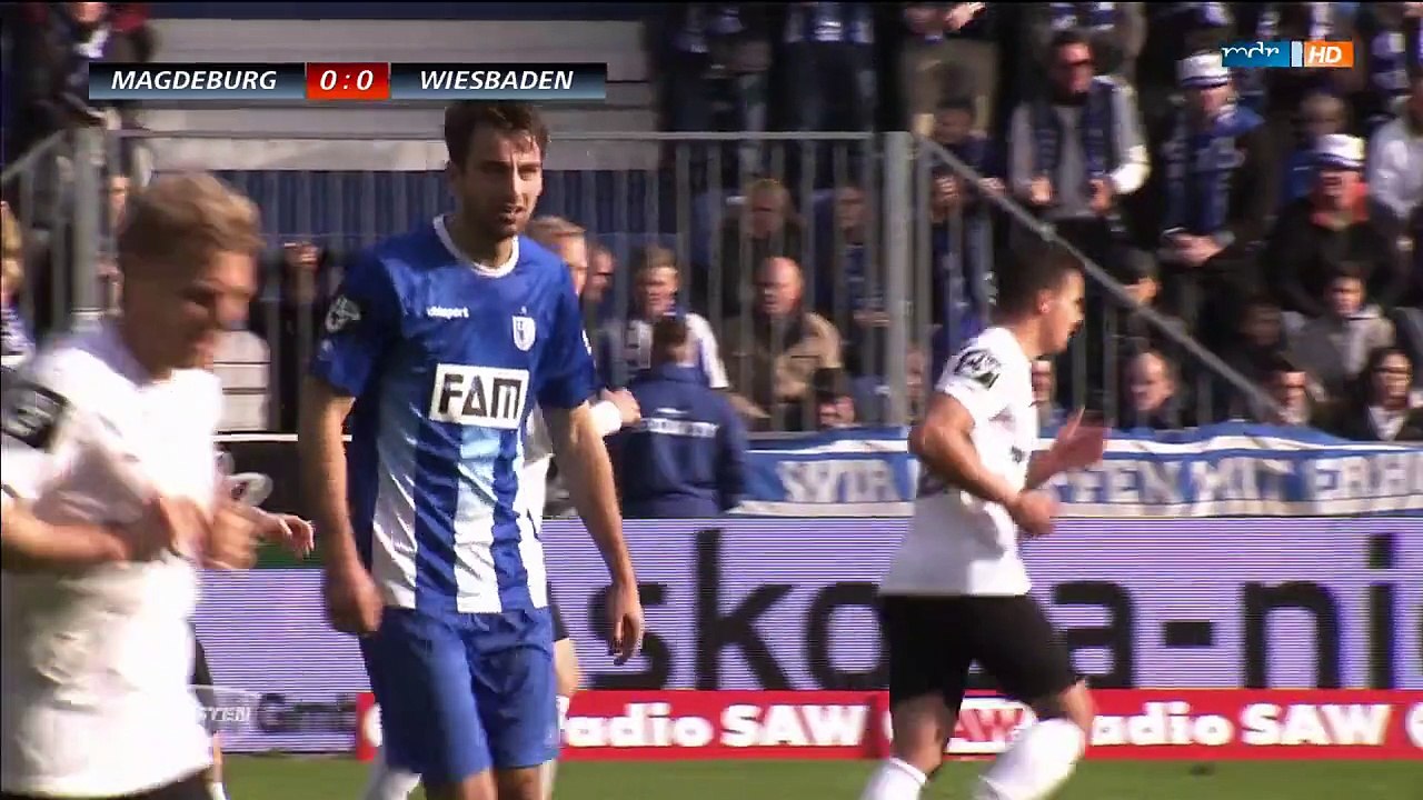 14. Spieltag 2015/2016 1. FC Magdeburg - Wehen Wiesbaden