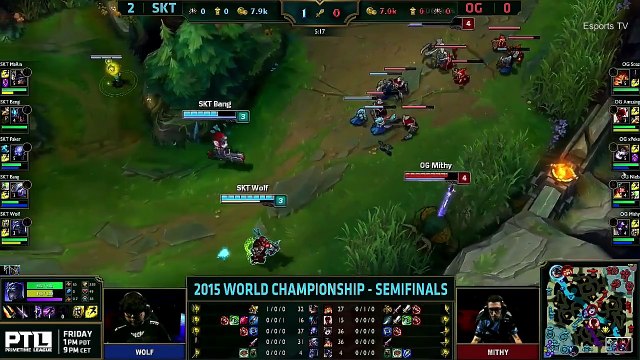 SKT vs OG Game 3 | League of Legends World Championship 2015 Quarterfinals | Origen vs SKT