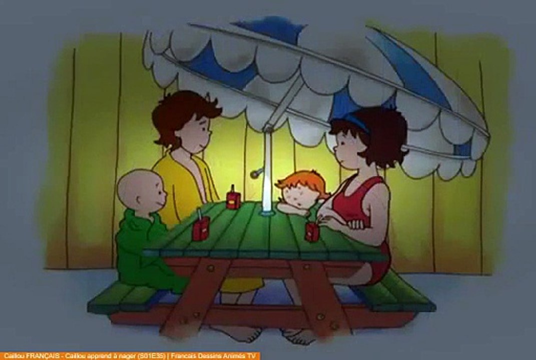 Caillou FRANÇAIS - Caillou apprend à nager (S01E35) - Video Dailymotion(1)
