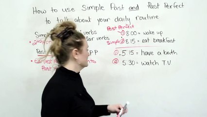 Past Simple and Past Perfect - Tenses in English
