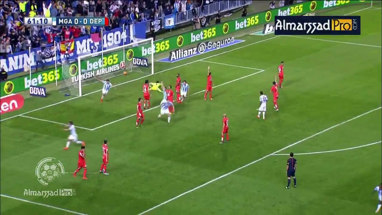 Adnane Tighadouini Goal Vs Deportivo 24/10/2015 [HD]