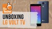 LG Volt TV Smartphone H422TV- Vídeo Unboxing EuTestei Brasil