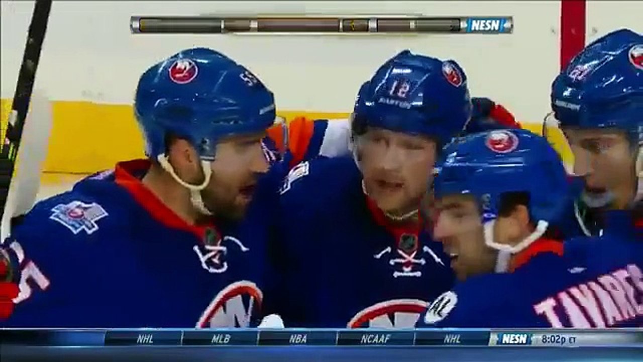 Boston Bruins Vs New York Islanders. October 23, 2015. (HD)