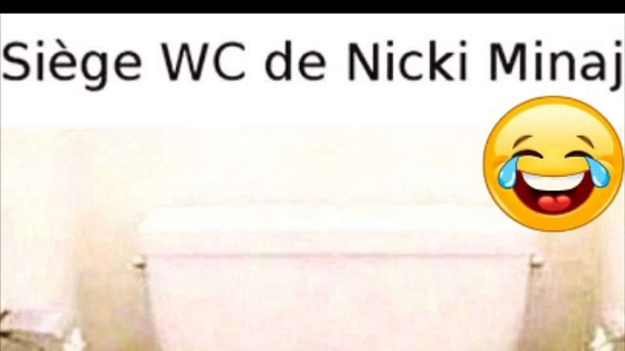 Siège WC de Nicki Minaj