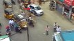 Car Vs Pedestrian | Caught by CCTV Cam | Live Accidents in Ind.I TIRUPATI TRAFFIC POLICE I