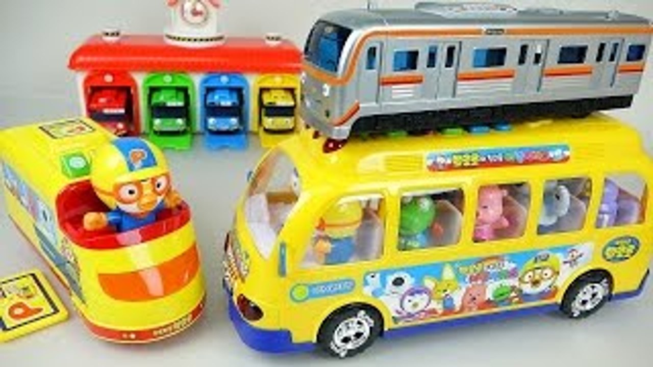 Pororo Tayo Subway 뽀로로 타요 메트 지하철 장난감 Tayo the little bus Metro &