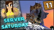 MOUNTAIN HOUSE!  - Minecraft SMP: Server Saturday - Ep 11  -