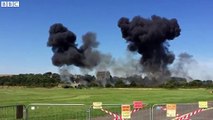 Plane crashes at Shoreham Airshow BBC News