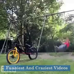 HUGE MOUNTAIN CYCLE JUMP!(GTA 5 Funny Moments .