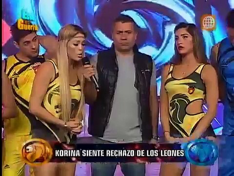 Esto es Guerra: Korina no quiere estar en los Leones 05/10/2015