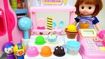 Ice Cream Shop & Baby Doll 콩순이 와 뽀로로 아이스크림가게 장난감 놀이