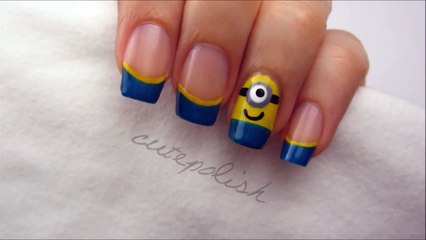 Despicable Me 2- Minion Nails