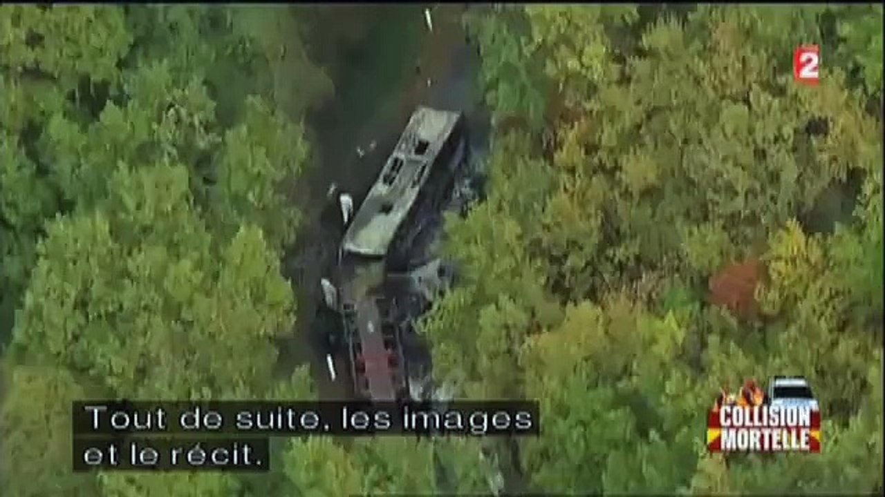 Terrible traffic accident in Paris capital of France 42 killed