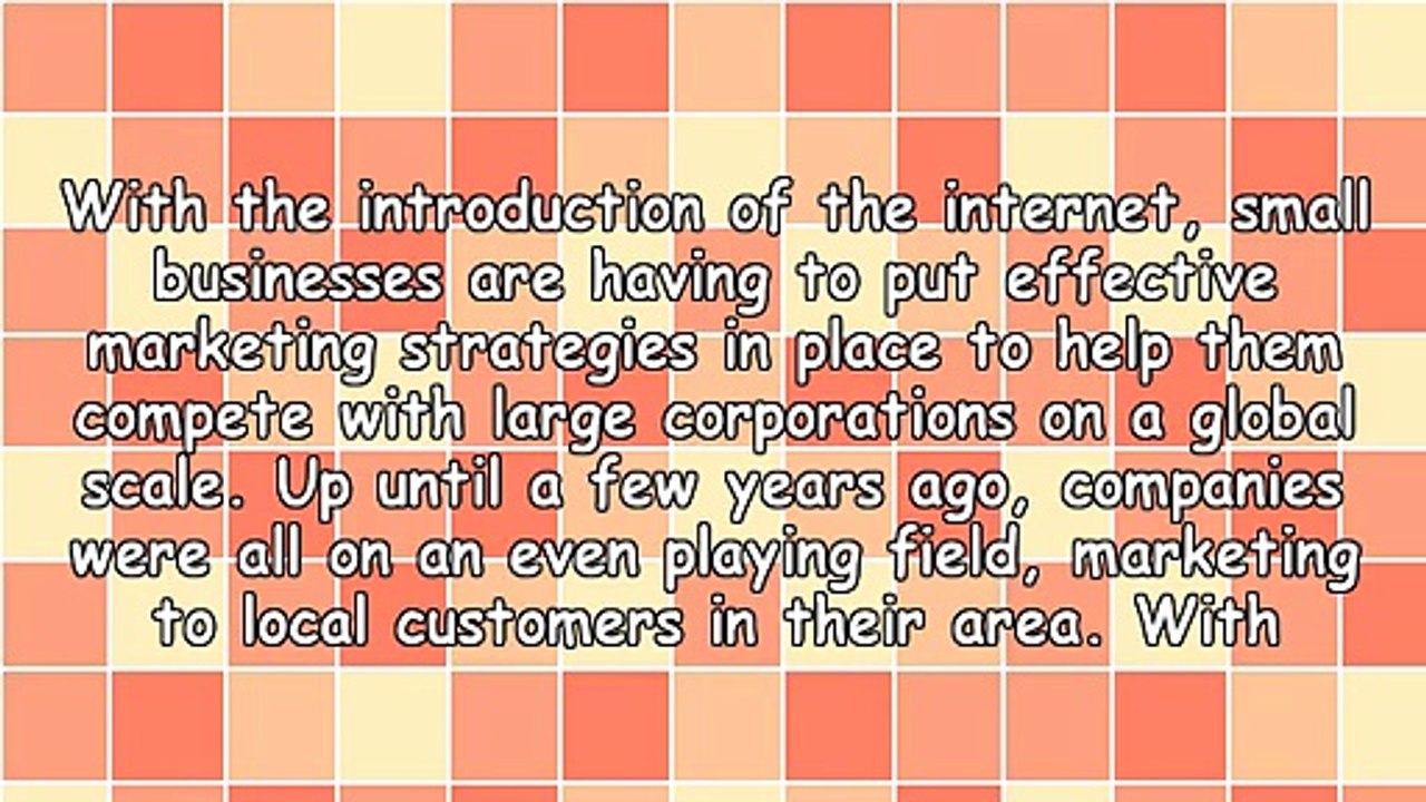 Efficient Marketing Strategies For Small Businesses