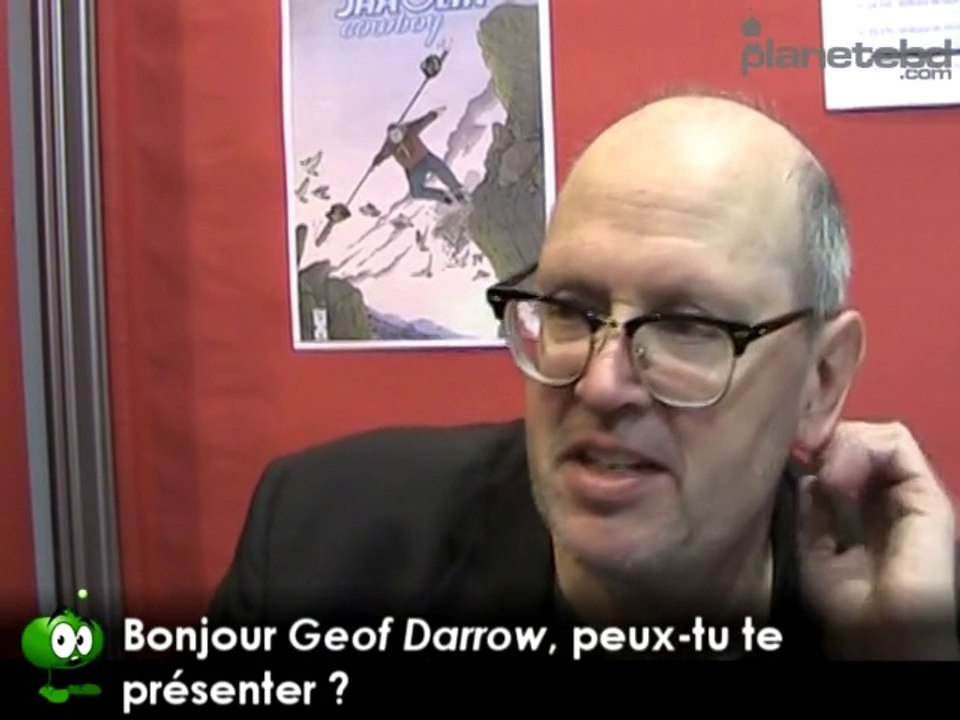 Geof Darrow (2015) en interview sur PlaneteBD.com