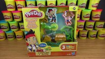 Play Doh Treasure Creations Set Featuring Jake And The Never Land Pirates Unboxing