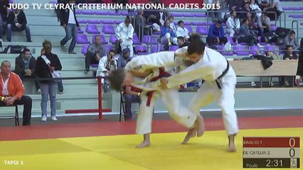 TAPIS 1 - CRITERIUM NATIONAL CADETS 2015 CEYRAT - LIVE 2 (REPLAY) (2015-10-25 08:57:50 - 2015-10-25 15:42:30)