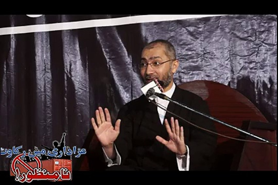 ریڈزون میں دھرنے دئے جائیں تو کہیں یہ جمہوری حق ہے اور اگر ہم امام حسین ع کا جلوس نکالیں تو پرمٹ چاہئے کاہے کا پرمٹ بھئ