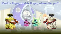 ROB The Robot Finger Family Song Daddy Finger Nursery Rhymes Ema Orbit Full animated carto