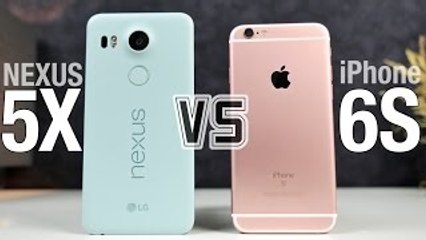 Nexus 5X vs iPhone 6S Full Comparison! -