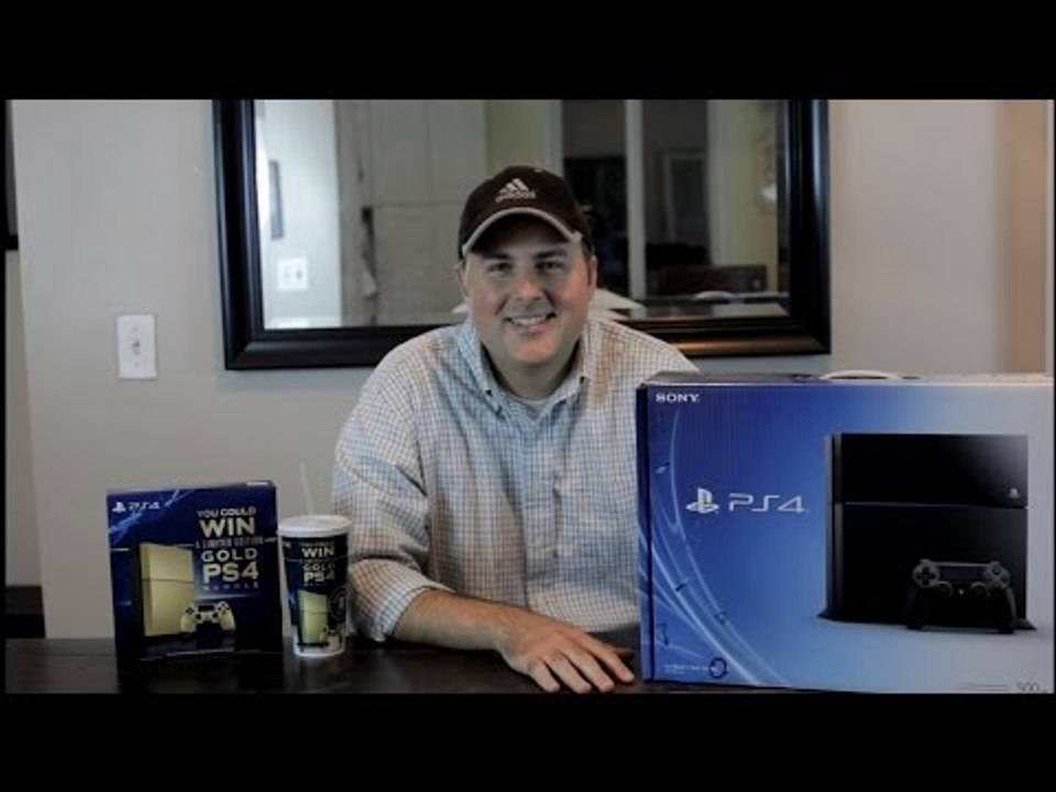 Gold PS4 Taco Bell Volcano Quesarito Big Box Review