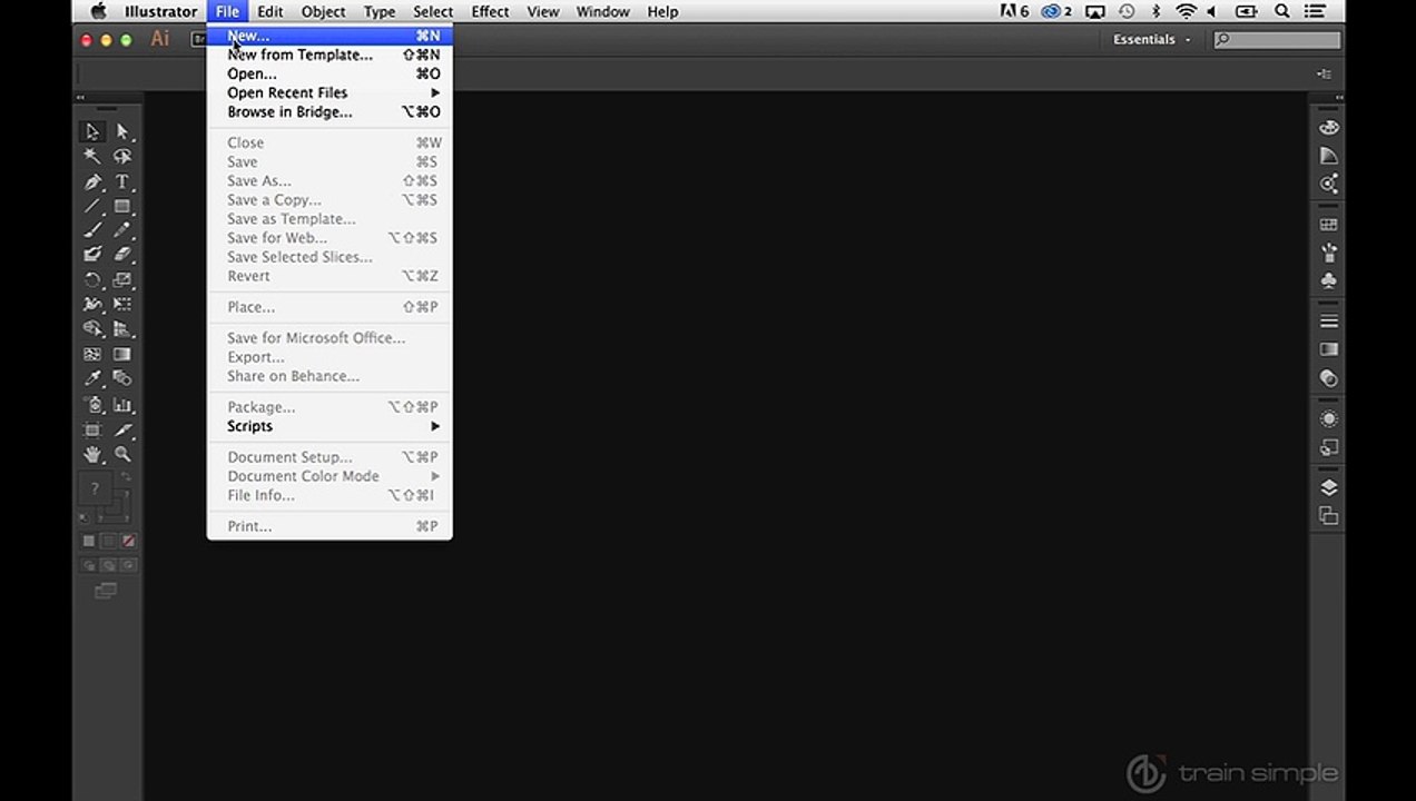 Create a new document _ Learn Illustrator CC _ Adobe TV