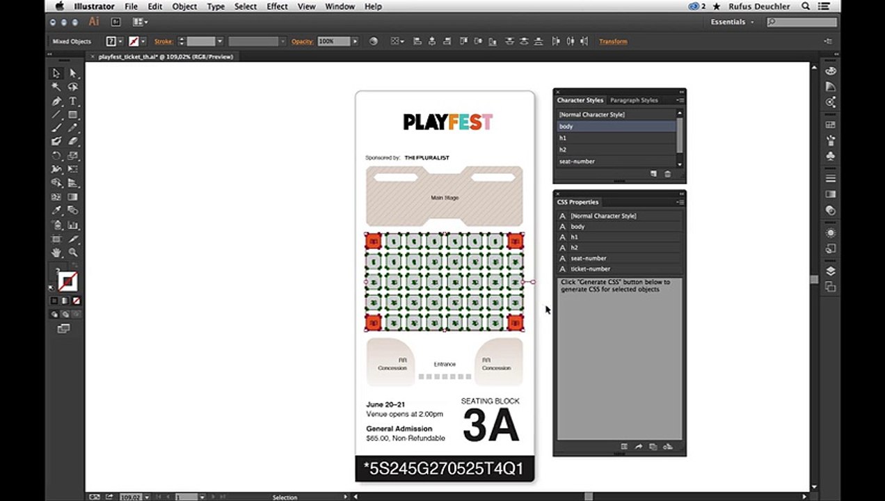 Create CSS-based web graphics _ Learn Illustrator CC _ Adobe TV