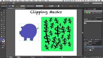 Creating a basic clipping mask _ Learn Illustrator CC _ Adobe TV