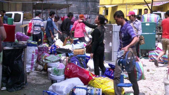 Shipping containers home for migrant workers in Thai capital