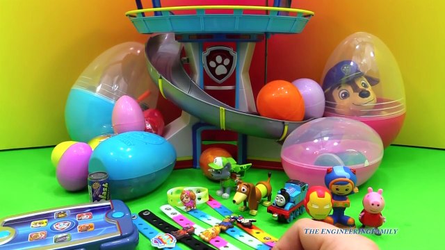 PAW PATROL Nickelodeon Giant Surprise Eggs Paw Patrol Surprise Egg Video