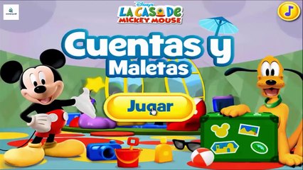 La Casa De Mickey Mouse En Espanol - Cuentas y Maletas Juego Parte!