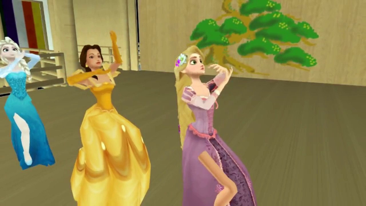 Frozen Gangnam Style MMD