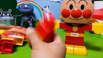 アンパンマン おもちゃ❤アニメ ブロックdeおしゃべり Anpanman Toys Animation