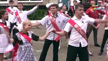 Teachers bust dance moves for school leavers - BBC Trending