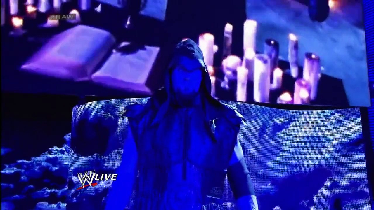Brock Lesnar is surprised by the return of The Undertaker: Raw, Feb. 24, 2014