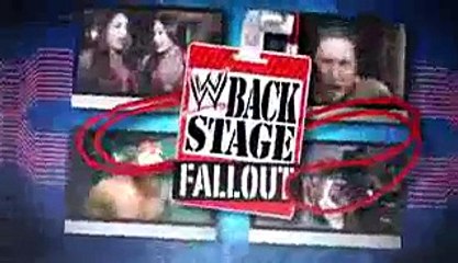 Khali comforts Natalya - Backstage Fallout - October 25, 2013