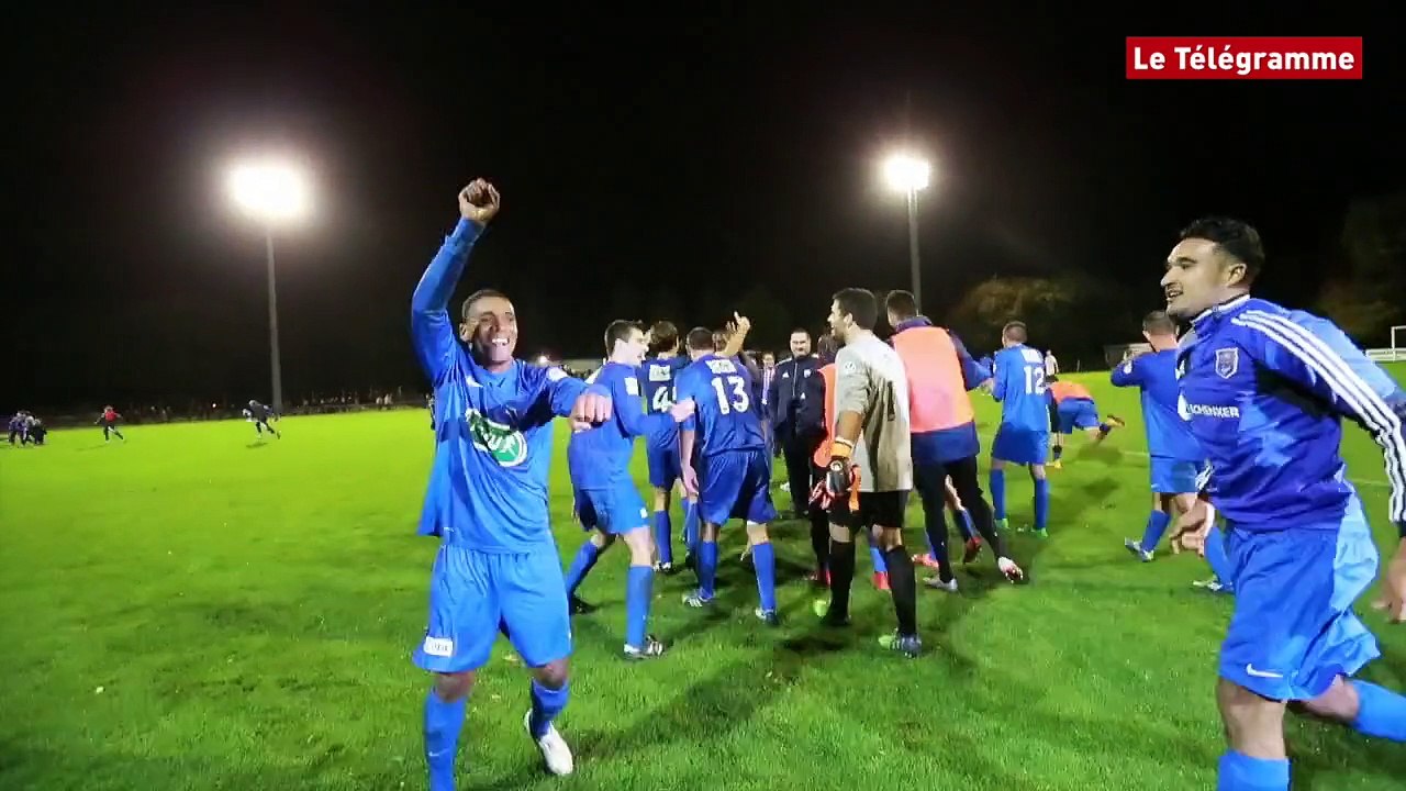 Coupe de France de football L'US Montagnarde (DH) écrase le Vannes OC (DH) (4-0)
